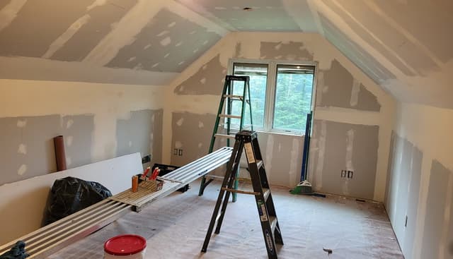 mud and drywall